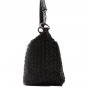 Ziering Sheepskin Double Color Hobo LH852 Black