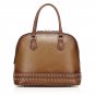 Elijah Italian Cowhide Leather Tote LH1023 Khaki