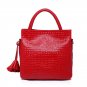 Wallis Cow Leather Tote LH652 Black