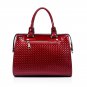 Todd Cowhide Leather Tote LH647 Red