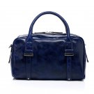 Karidis Distress Leather Tote LH633 Blue
