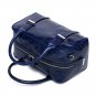 Karidis Distress Leather Tote LH633 Blue