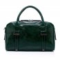 Karidis Distress Leather Tote LH633 Blue