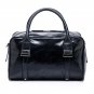 Karidis Distress Leather Tote LH633 Light Black