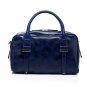 Karidis Distress Leather Tote LH633 Maroon