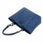 Camille Sheepskin Leather Shoulder Bag LH698 Blue