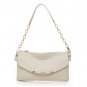 Caleb Italian Cowhide Leather Evening Bag LH945 Yellow