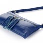 Brunt Cowhide Leather Evening Bag LH748 Blue