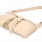 Brunt Cowhide Leather Evening Bag LH748 Apricot