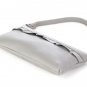 Brady Cowhide Leather Evening Bag LH746 White