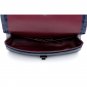Rhonda Cowhide Leather Evening Bag LH621M Navy Blue