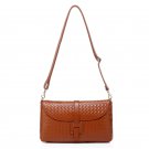 Elinor Cow Leather Evening Bag LH470 Brown