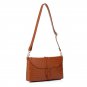 Elinor Cow Leather Evening Bag LH470 Brown