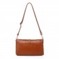Elinor Cow Leather Evening Bag LH470 Brown