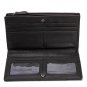 Kort Sheepskin Leather Wallet LH980 Black