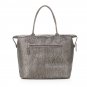 Avery Cowhide Leather Weekend Bag LH788 Grey
