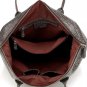 Avery Cowhide Leather Weekend Bag LH788 Grey