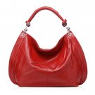 Ashley Italian Leather Weekend Hobo LH9101Red