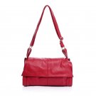 Yvette Cowhide Leather Cross Body Bag LH735 Red