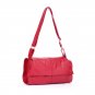 Yvette Cowhide Leather Cross Body Bag LH735 Red