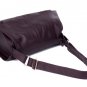 Yvette Cowhide Leather Cross Body Bag LH735 Dark Lavender