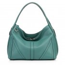 Anders Soft Cowhide Leather Hobo LH1056 Dark Green