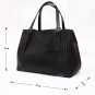 Nelly Sheepskin Leather Bag LH854 Navy Blue