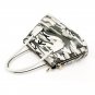 Francis Cowhide Leather Shoulder Bag LH813 White