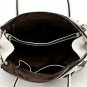 Francis Cowhide Leather Shoulder Bag LH813 White