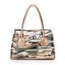 Francis Cowhide Leather Shoulder Bag LH813 Gold