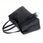 Sabrine Cowhide Leather Shoulder Bag LH1060 Black
