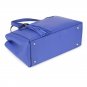 Sabrine Cowhide Leather Shoulder Bag LH1060 Blue