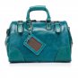 Asher Distress Leather Tote LH1078 Black