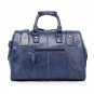 Asher Distress Leather Tote LH1078 Navy Blue