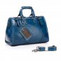 Asher Distress Leather Tote LH1078 Blue