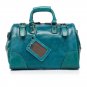 Asher Distress Leather Tote LH1078 Blue