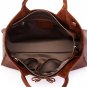 Brilo Cowhide Brown Leather Tote LH409