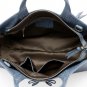 Brilo Cowhide Blue Leather Tote LH409