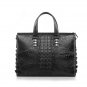 Black Crocodile Mens Leather Tote Bag LH1146