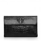 Black Crocodile Mens Leather Wallet LH1144