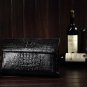 Black Crocodile Mens Leather Wallet LH1144