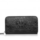 Black Crocodile Mens Leather Wallet LH1140