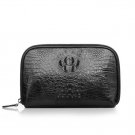 Black Crocodile Mens Leather Purse Wallet LH1138