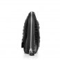 Black Crocodile Mens Leather Purse Wallet LH1138