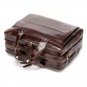 Polly Distressed Cow Leather Mens Leather Messenger Bag LH1115 Vintage
