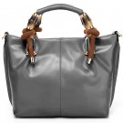 Pollock Grey Cowhide Leather Tote LH9181