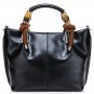 Pollock Brown Cowhide Leather Tote LH9181