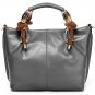 Pollock Brown Cowhide Leather Tote LH9181