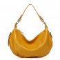 Alexis Orange Cowhide Leather Hobo LH801