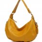 Alexis Yellow Cowhide Leather Hobo LH801